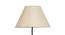 Kilian Off White Fabric Floor Lamp with Black Iron Base (Black) by Urban Ladder - Ground View Design 1 - 684776