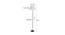 Kilian Off White Fabric Floor Lamp with Black Iron Base (Black) by Urban Ladder - Design 1 Dimension - 684795