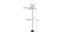 Nikolai Multicolour Fabric Floor Lamp with Black Iron Base (Black) by Urban Ladder - Design 1 Dimension - 684807