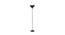 Gannon Beige Metal Floor Lamp with Black Iron Base (Black) by Urban Ladder - Front View Design 1 - 684842