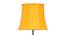 Braydon Yellow Fabric Floor Lamp with Black Iron Base (Black) by Urban Ladder - Ground View Design 1 - 684878