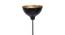 Gannon Beige Metal Floor Lamp with Black Iron Base (Black) by Urban Ladder - Ground View Design 1 - 684880