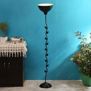 devansh Finnley Black Metal Floor Lamp with Black Iron Base-picture-22