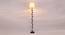 Brian Off White Fabric Floor Lamp with Black Iron Base (Black) by Urban Ladder - Design 1 Side View - 684991