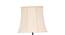 Brian Off White Fabric Floor Lamp with Black Iron Base (Black) by Urban Ladder - Ground View Design 1 - 685030