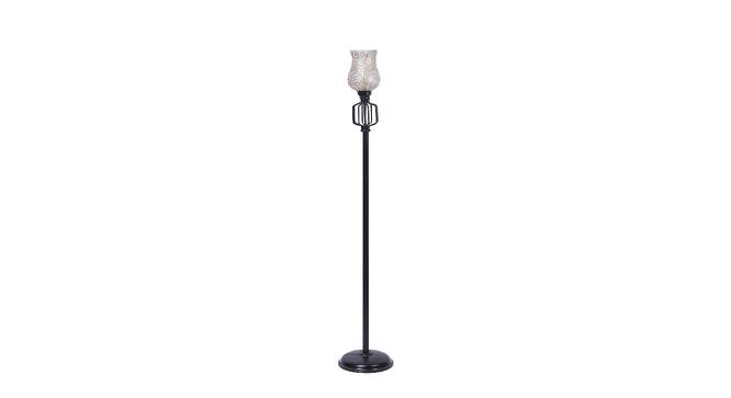 Phoenix Multicolour Glass Floor Lamp with Black Iron Base (Black) by Urban Ladder - Front View Design 1 - 685153