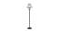 Azalea Multicolour Fabric Floor Lamp with Black Iron Base (Black) by Urban Ladder - Front View Design 1 - 685168