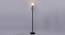 Reed Multicolour Glass Floor Lamp with Black Iron Base (Black) by Urban Ladder - Design 1 Side View - 685190