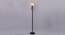 Iris Multicolour Glass Floor Lamp with Black Iron Base (Black) by Urban Ladder - Design 1 Side View - 685192