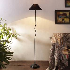 Jasper Black Fabric Floor Lamp with Black Iron Base-image-21