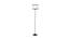 Willow Multicolour Fabric Floor Lamp with Black Iron Base (Black) by Urban Ladder - Front View Design 1 - 685336