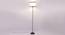Willow Multicolour Fabric Floor Lamp with Black Iron Base (Black) by Urban Ladder - Design 1 Side View - 685376