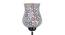 Olivia Multicolour Glass Floor Lamp with Black Iron Base (Black) by Urban Ladder - Ground View Design 1 - 685410