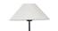 Ivy Off White Fabric Floor Lamp with Black Iron Base (Black) by Urban Ladder - Ground View Design 1 - 685424
