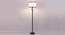 Pascal Multicolour Fabric Floor Lamp with Black Iron Base (Black) by Urban Ladder - Design 1 Side View - 685426