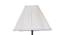 Jade Off White Fabric Floor Lamp with Black Iron Base (Black) by Urban Ladder - Ground View Design 1 - 685427