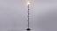 Atticus Multicolour Glass Floor Lamp with Black Iron Base (Black) by Urban Ladder - Design 1 Side View - 685432