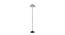 Sven Beige Natural Fiber Floor Lamp with Black Iron Base (Black) by Urban Ladder - Front View Design 1 - 685535