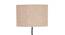 Nala Beige Natural Fiber Floor Lamp with Black Iron Base (Black) by Urban Ladder - Ground View Design 1 - 685561