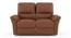 Bernice 3 Seater Fabric Recliner in Tan Fabric (Tan, Two Seater) by Urban Ladder - Close View - 