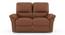 Bernice 3 Seater Fabric Recliner in Tan Fabric (Tan, Two Seater) by Urban Ladder - Close View - 