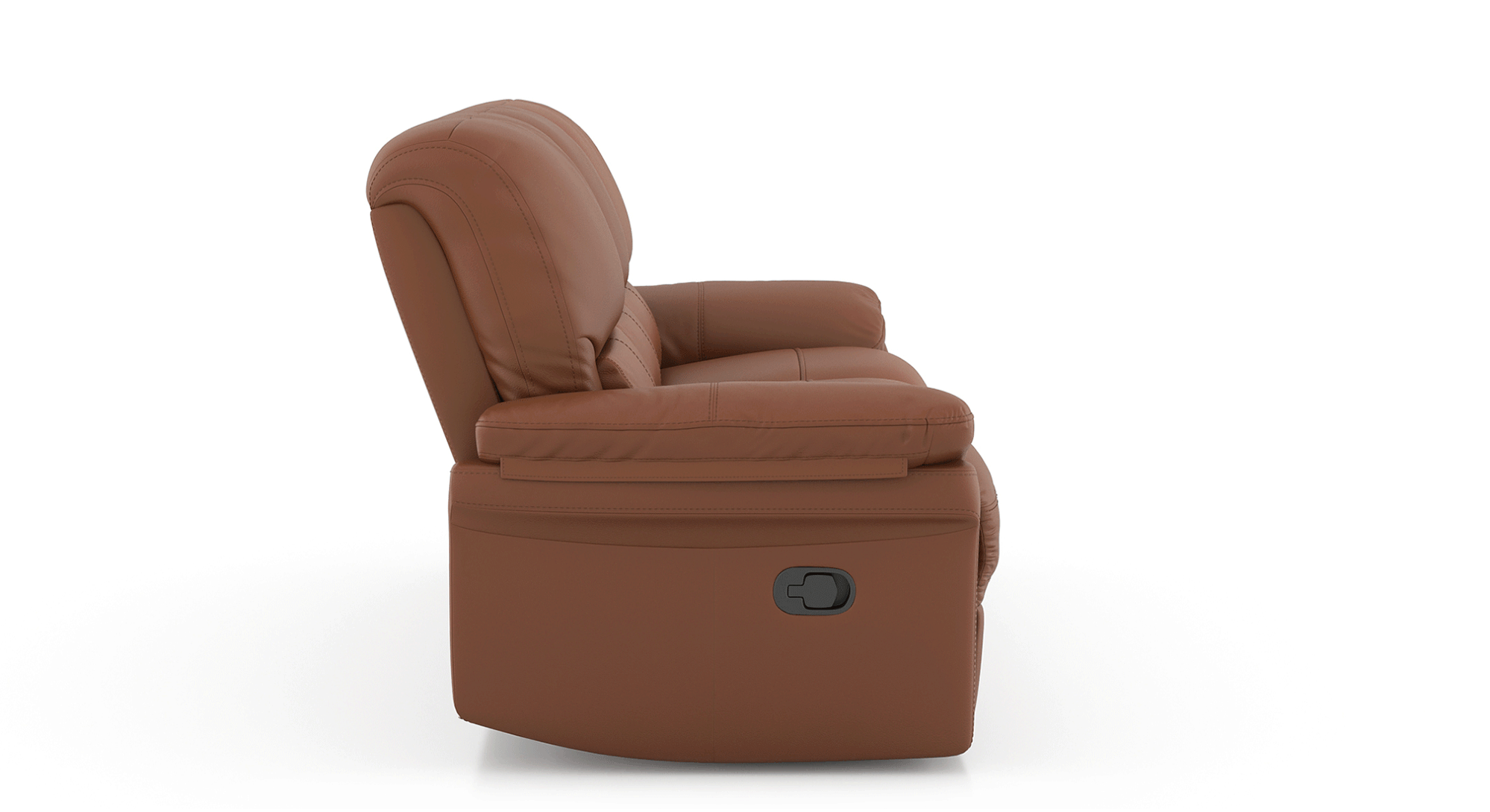 Bernice One Seater Recliner in Tan Colour Urban Ladder