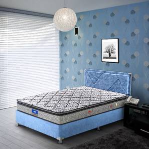 Bedroom Furniture In Chikkaballapura Design Restonic Sanibel Bonnel Spring Pillow Top Mattress - Single Size (Grey, Single Mattress Type, 6 in Mattress Thickness (in Inches), 75 x 30 in Mattress Size)