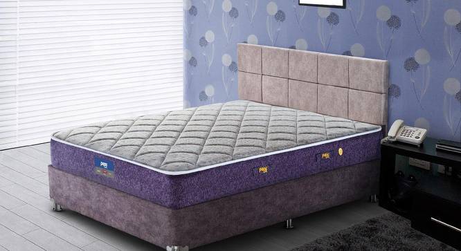 Restonic Sanibel Bonnel Spring Mattress - Single Size (Beige, Single Mattress Type, 6 in Mattress Thickness (in Inches), 75 x 30 in Mattress Size) by Urban Ladder - Front View Design 1 - 688812