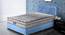 Restonic Sanibel Bonnel Spring Euro Top Mattress - Single Size (Grey, Single Mattress Type, 6 in Mattress Thickness (in Inches), 75 x 30 in Mattress Size) by Urban Ladder - Front View Design 1 - 689086