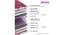 Springkoil Bonnel Spring Pillow Top Mattress - Queen Size (Queen Mattress Type, 72 x 60 in Mattress Size, 8 in Mattress Thickness (in Inches), Maroon) by Urban Ladder - Design 1 Close View - 693059