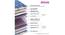 Springkoil Bonnel Spring Mattress - Queen Size (Blue, Queen Mattress Type, 78 x 60 in (Standard) Mattress Size, 6 in Mattress Thickness (in Inches)) by Urban Ladder - Design 1 Details - 693197