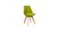 Eames Replica Scandinavian Solid Wood Legs Dining Living Room Chair (Powder Coating Finish) by Urban Ladder - Front View Design 1 - 693708