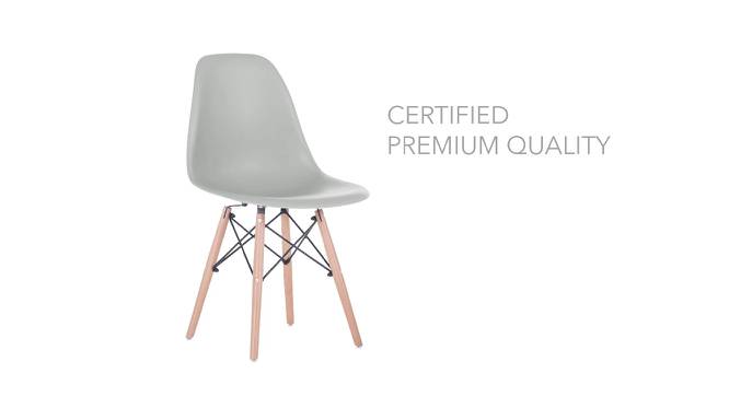 Style Modern Armless Side Chair (Matte Finish) by Urban Ladder - Design 1 Side View - 693713
