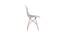 Style Modern Dining Armless Molded ABS Plastic Side Chair Set of 4 (Matte Finish) by Urban Ladder - Ground View Design 1 - 693736