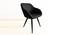Unique PU Faux Leather Dining Chair (Powder Coating Finish) by Urban Ladder - Front View Design 1 - 693767