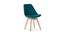 Eames Replica Scandinavian Solid Wood Legs Dining Living Room Chair (Powder Coating Finish) by Urban Ladder - Front View Design 1 - 693782