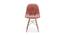 Eames Replica Cushioned Velvet Living Room Dining Chair (Powder Coating Finish) by Urban Ladder - Design 1 Side View - 693803