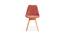 Eames Replica Scandinavian Solid Wood Legs Dining Living Room Chair (Powder Coating Finish) by Urban Ladder - Design 1 Side View - 693813
