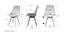 Eames Replica Scandinavian Solid Wood Legs Dining Living Room Chair (Powder Coating Finish) by Urban Ladder - Design 1 Dimension - 693822