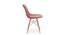 Eames Replica Cushioned Velvet Living Room Dining Chair (Powder Coating Finish) by Urban Ladder - Ground View Design 1 - 693832