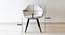 Unique PU Faux Leather Dining Chair (Powder Coating Finish) by Urban Ladder - Design 1 Dimension - 693885