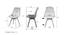 Eames Replica Scandinavian Solid Wood Legs Dining Living Room Chair (Powder Coating Finish) by Urban Ladder - Design 1 Dimension - 693891