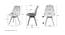 Eames Replica Scandinavian Solid Wood Legs Dining Living Room Chair (Powder Coating Finish) by Urban Ladder - Design 1 Dimension - 693893