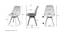 Eames Replica Scandinavian Solid Wood Legs Dining Living Room Chair (Powder Coating Finish) by Urban Ladder - Design 1 Dimension - 693897