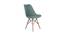 Eames Replica Nordan DSW Stylish Modern Cushion Fabric Side Dining Chair (Powder Coating Finish) by Urban Ladder - Front View Design 1 - 693983