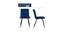 Furst Tufted Velvet Upholstered Side Chair (Powder Coating Finish) by Urban Ladder - Design 1 Dimension - 693990