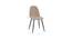 Eames Replica Quilted Velvet Dining Chair (Powder Coating Finish) by Urban Ladder - Design 1 Dimension - 694007