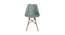Eames Replica Nordan DSW Stylish Modern Cushion Fabric Side Dining Chair (Powder Coating Finish) by Urban Ladder - Design 1 Side View - 694020