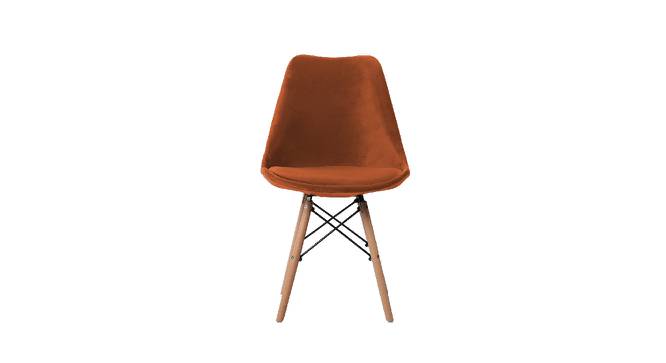 Eames Replica Nordan DSW Stylish Modern Cushion Fabric Side Dining Chair (Powder Coating Finish) by Urban Ladder - Design 1 Side View - 694112