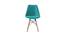 Eames Replica Nordan DSW Stylish Modern Cushion Fabric Side Dining Chair (Powder Coating Finish) by Urban Ladder - Design 1 Side View - 694114